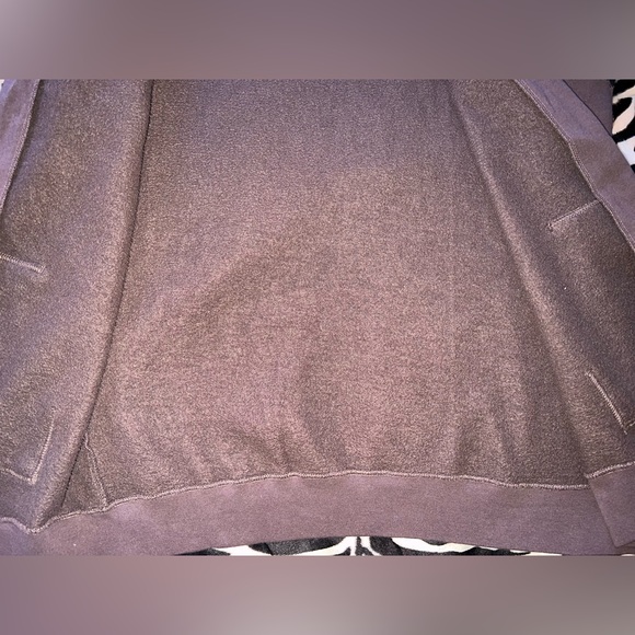 Volcom Zip Brown/Black Hoodie From Eatly 2000’s - Y2K/Surf/Skate - Junior's XL - Picture 9 of 16